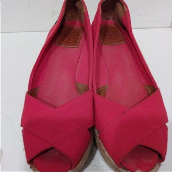 EUC Tory Burch Wedges - Picture 3 of 4